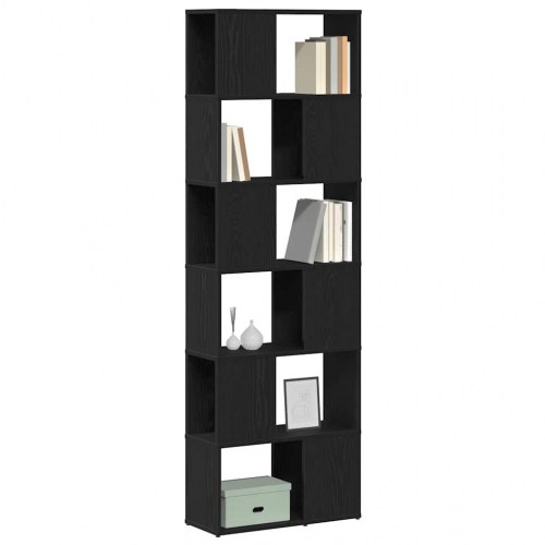 Bogreol/rumdeler 60 × 24 × 186 cm - sort eg