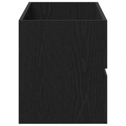 Vaskeskab 100 x 38,5 x 45 cm - sort egetræ