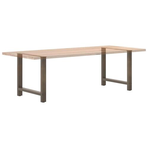 Sofabordben 2 stk. 80x(72-73) cm stål antracitgrå