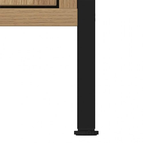 Underskab til håndvask 60x30x60 cm konstrueret træ kunsteg