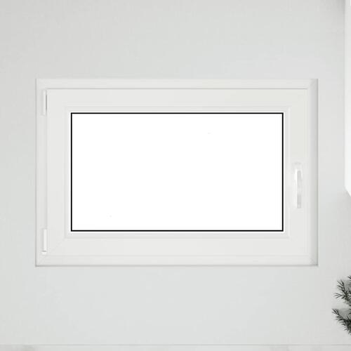 Kældervindue RISOR 60x80 cm Tilt&Drej DIN venstre hvid