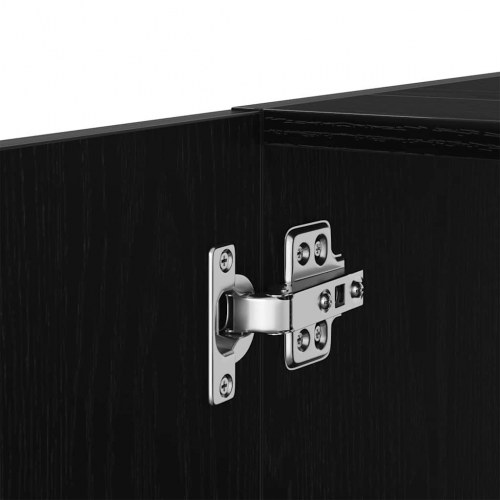 Underskab til håndvask 63×30×54 cm - konstrueret træ, sort eg