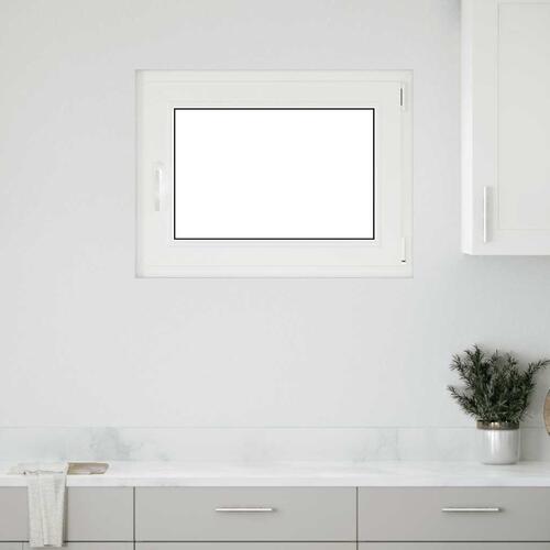 Kældervindue RISOR 80x60 cm Tilt&Drej DIN højre hvid