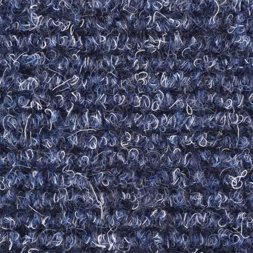 Trappemåtter selvklæbende - 15 stk. halvrunde, 65×21×4 cm, blå