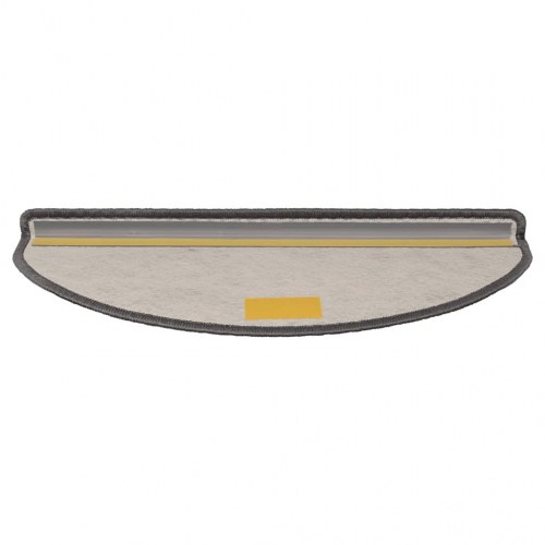 Trappemåtter med selvklæbende tape 30 stk. 65 x 21 x 4 cm - grå-beige