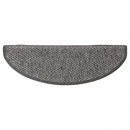 Trappemåtter med selvklæbende tape 30 stk. 65 x 21 x 4 cm - grå-beige