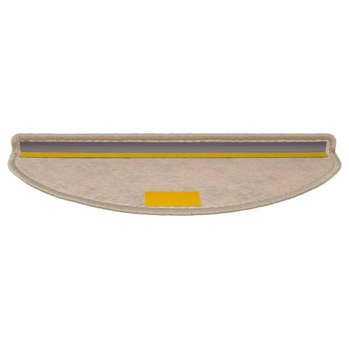 Selvklæbende trappemåtter 30 stk. 65 x 21 x 4 cm i sisal-look