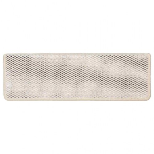 Selvklæbende trappemåtter 30 stk. 65 x 21 x 4 cm - Berber
