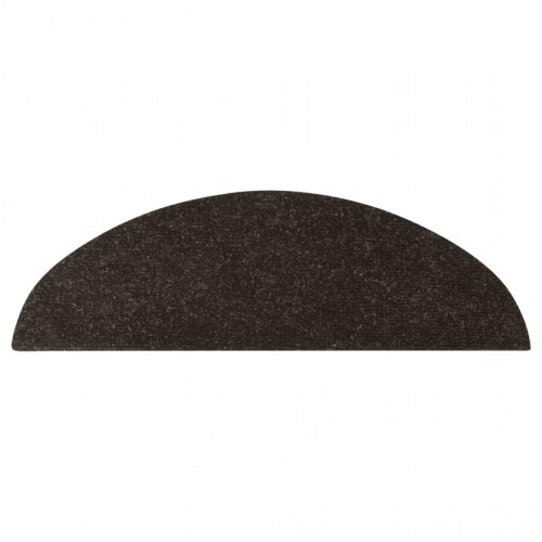 Selvklæbende trappemåtter - 10 stk., 56 × 17 × 3 cm, antracitgrå