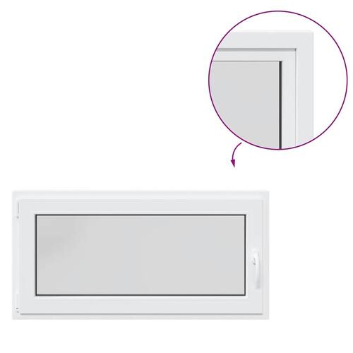 Kældervindue RISOR 120x60 cm Tilt&Drej DIN venstre hvid