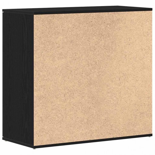 Skænk 80 x 36 x 75 cm - sort egetræsfarve