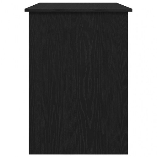 Skrivebord 100 × 55 × 75 cm i konstrueret træ - sort eg