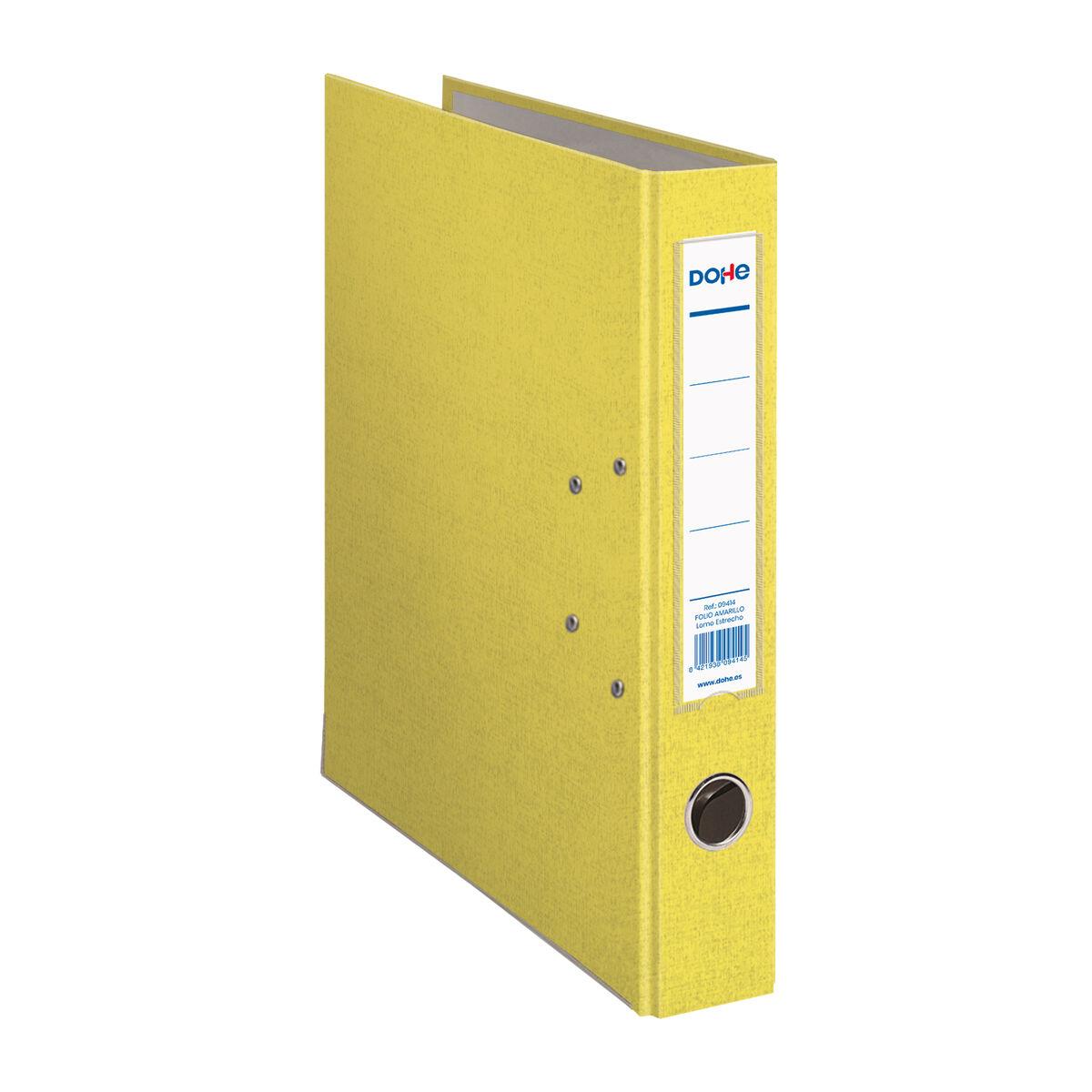 Ringbind DOHE Archicolor Din A4 Smal Gul 12 Dele 29 x 35 x 4,5 cm