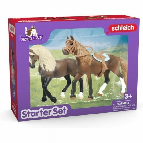 Schleich Horse Club Starter Set - playset med 4 dele