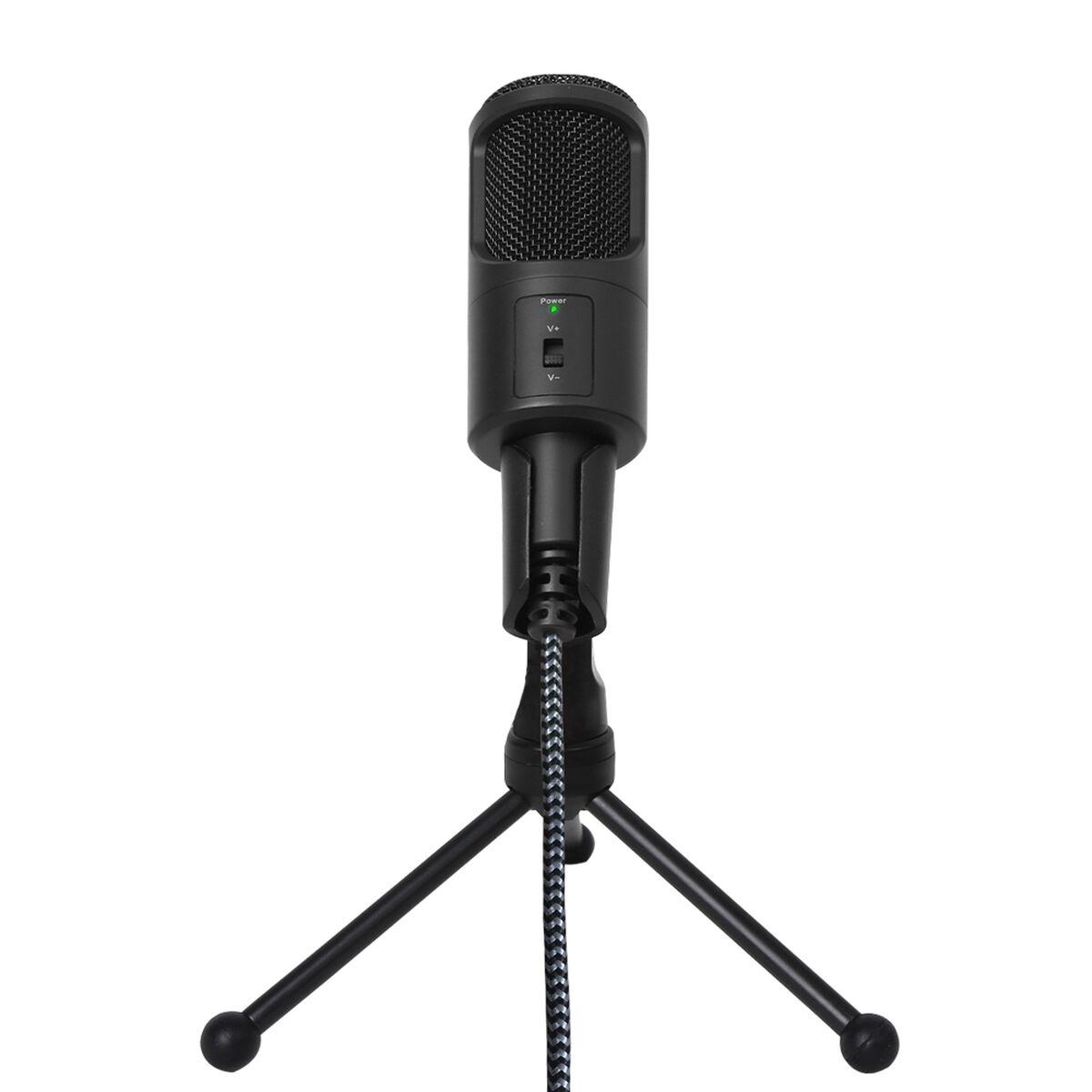 Woxter Mic Studio 50 USB-kondensatormikrofon - Sort
