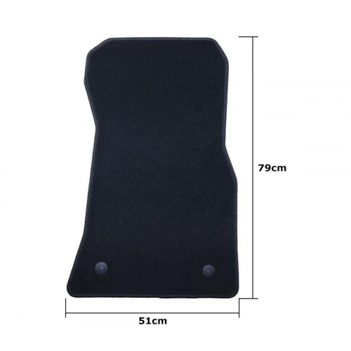 OCC Motorsport bilmåtter til BMW 4-serie G22 Coupé - 5 dele, sort