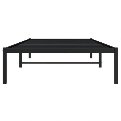 Sengeramme 100 x 200 cm i metal - sort