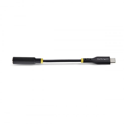 USB-C til 3,5 mm adapter Startech USBCAUDIO2 - Sort