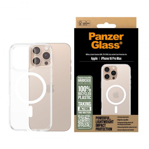 Mobilcover PanzerGlass til iPhone 16 Pro Max - gennemsigtig