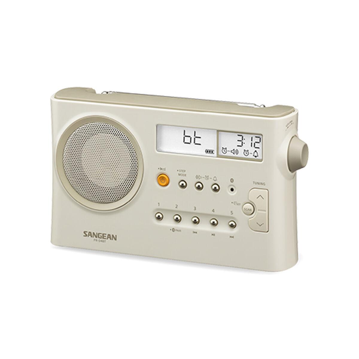 Sangean Bærbar Radio Med Bluetooth Beige