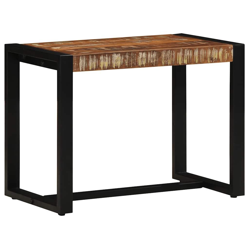 Bænk 60X35X45 Cm Massivt Ru - 60 cm / genbrugstræ