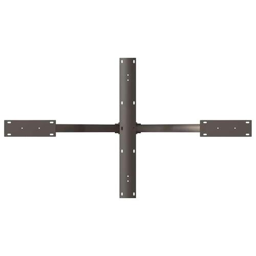 Spisebordsben edderkopform naturstål 120x68x(72-73) cm stål