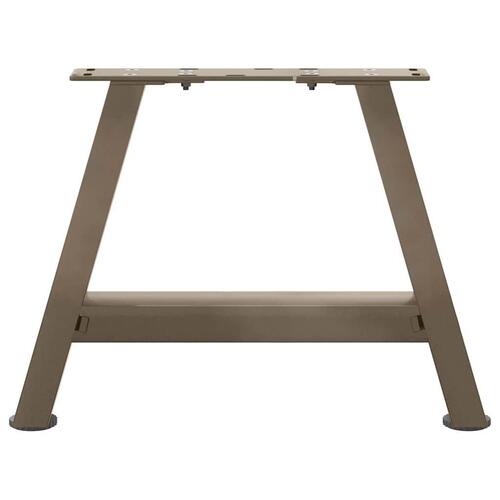 Sofabordben A-formet 2 stk 50x(30-31) cm stål