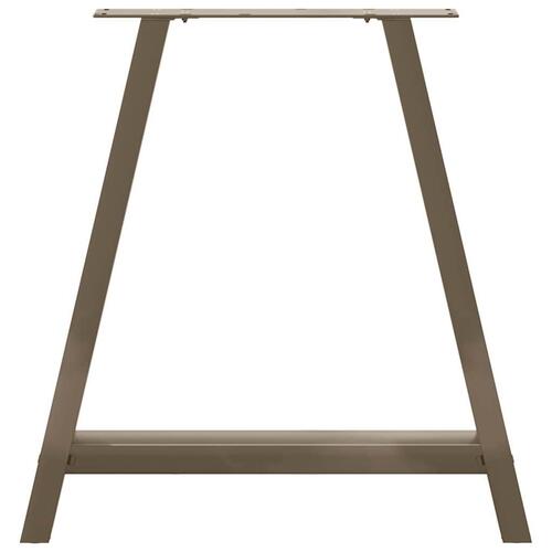 Sofabordben A-formet 2 stk 80x(72-73) cm stål