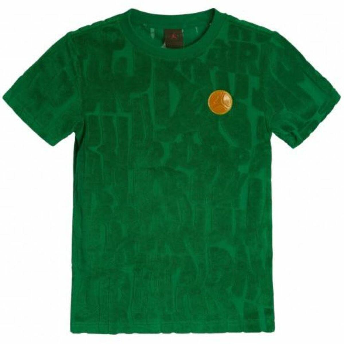 Børne Kortærmet T-shirt Jordan JDB FUEL UP COOL DOWN DROPS SS 95D151 E1P Grøn 16 år