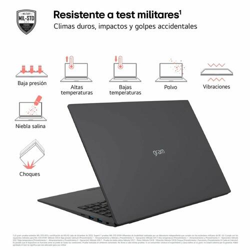 Bærbar computer LG 16" Intel Core Ultra 7 155H 16 GB RAM 1 TB SSD (OUTLET A)