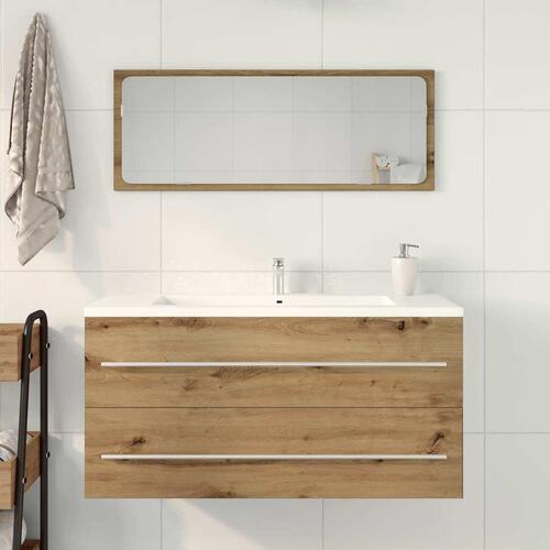 Underskab til håndvask 100x38,5x48 cm konstrueret træ kunsteg