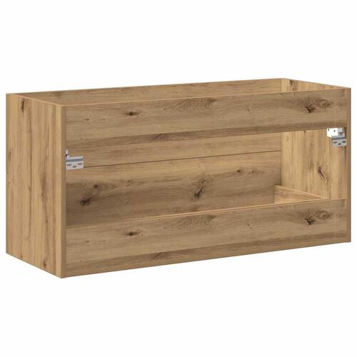 Underskab til håndvask 100x38,5x48 cm konstrueret træ kunsteg