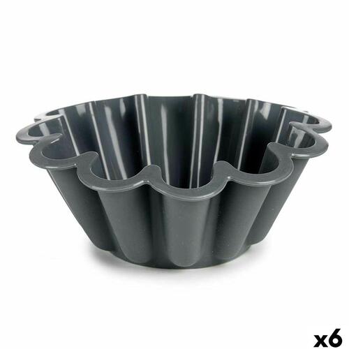 Kinvara HH477 bageform i silikone, 1,5 l - lysegrå/mørkegrå (6 stk.)