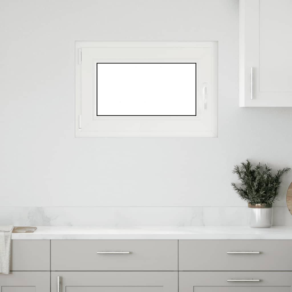 Kældervindue RISOR 50x75 cm Tilt&Drej DIN venstre hvid