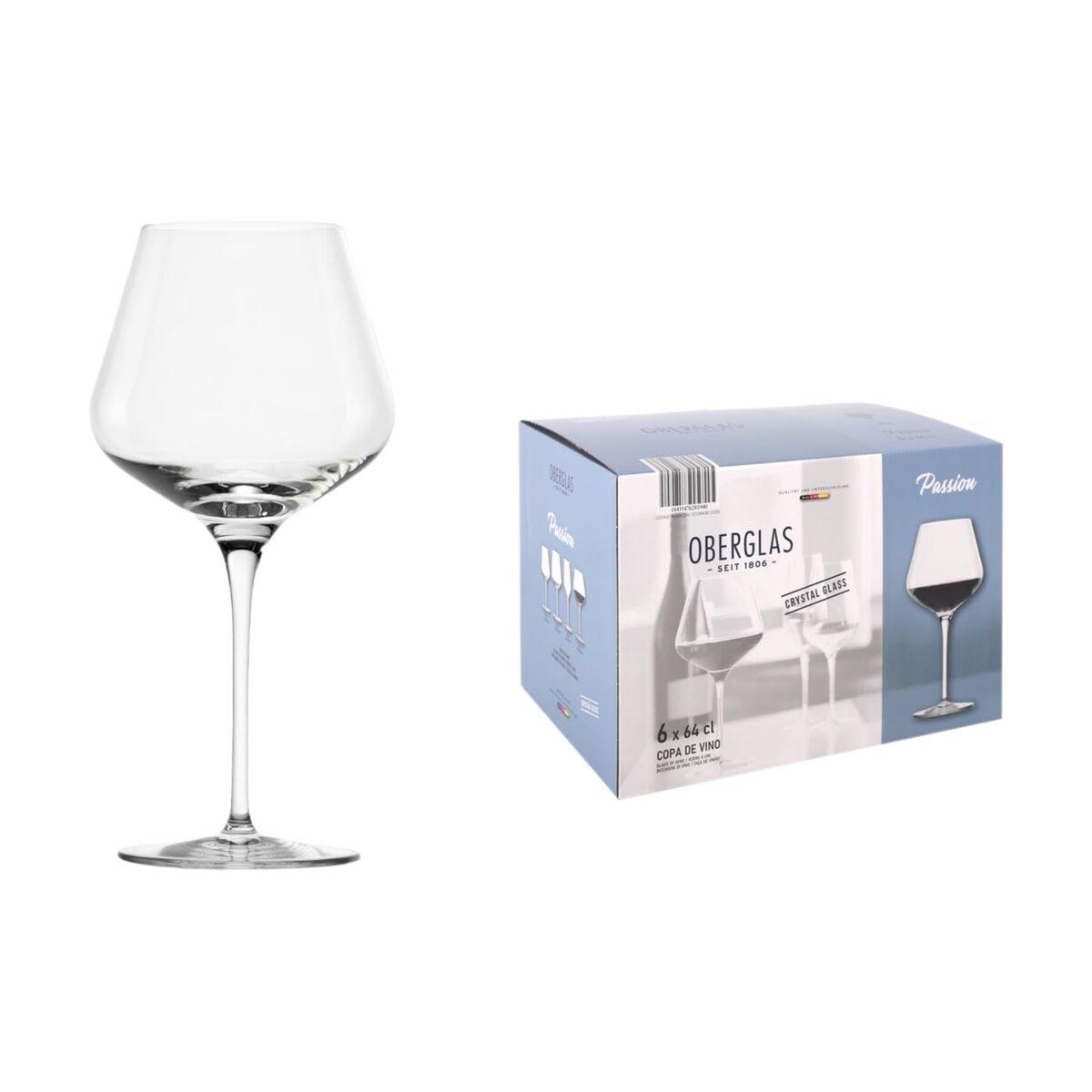 Sæt med vinglas Inde Passion 640 ml 6 Dele