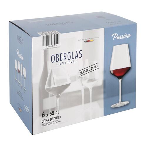 Sæt med vinglas Inde Passion 550 ml 6 Dele