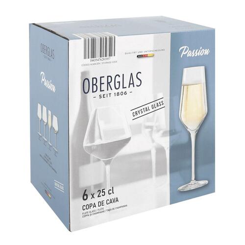 Inde Champagneglas Passion 250 ml - sæt med 6