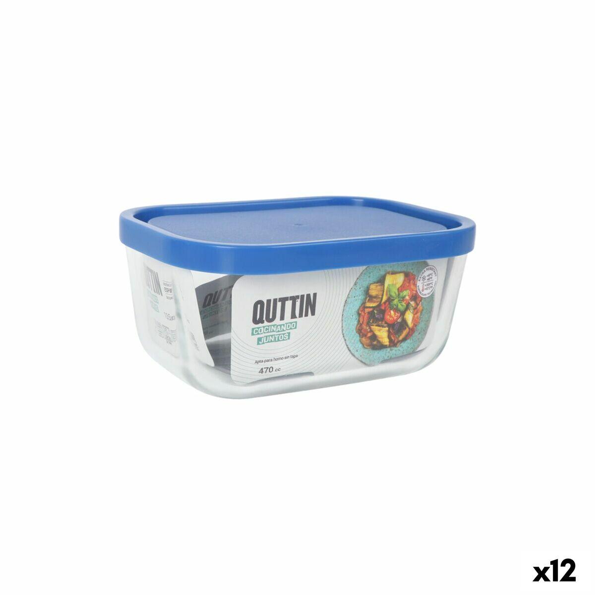 Madkasse Inde Frigo Rektangulær 470 Ml 12 Enheder