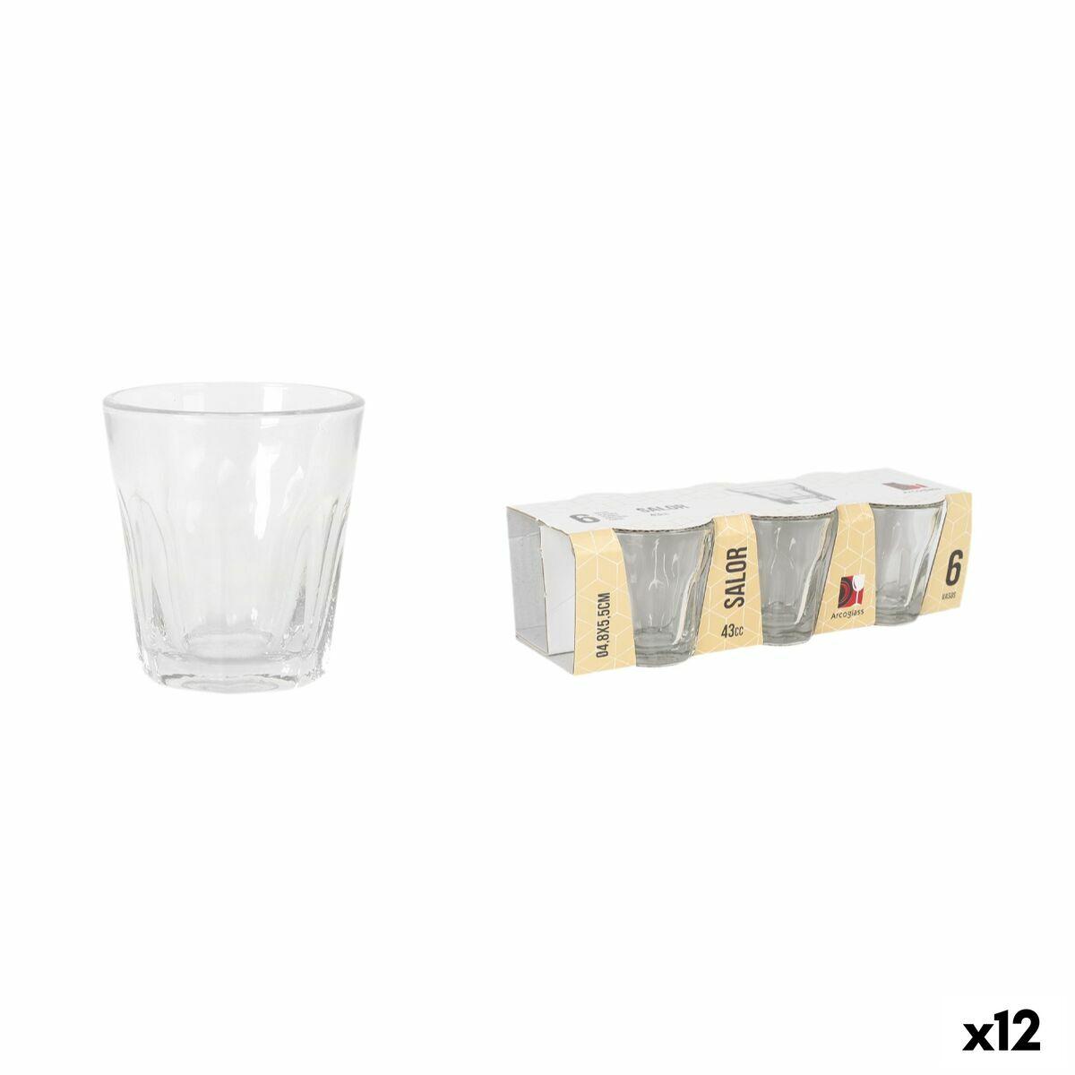 Inde Salor snapseglas 43 ml - sæt á 6 (12 pakker)