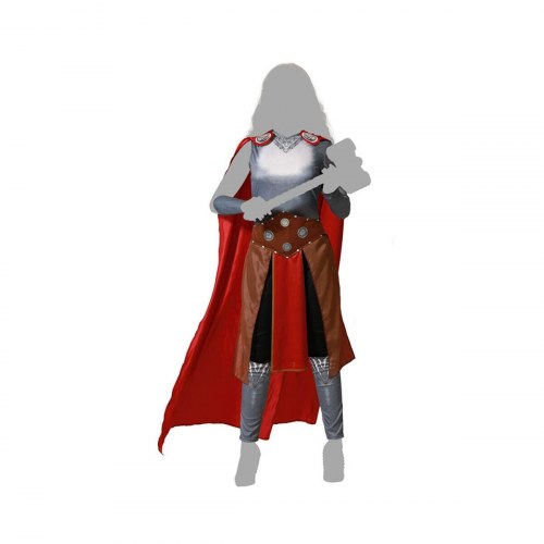 Kostume til voksne - Superheltinde M/L