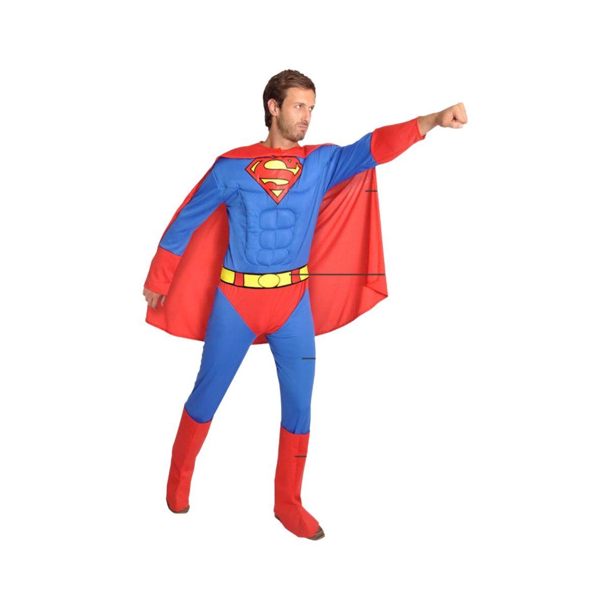 Kostume til voksne Superman XL