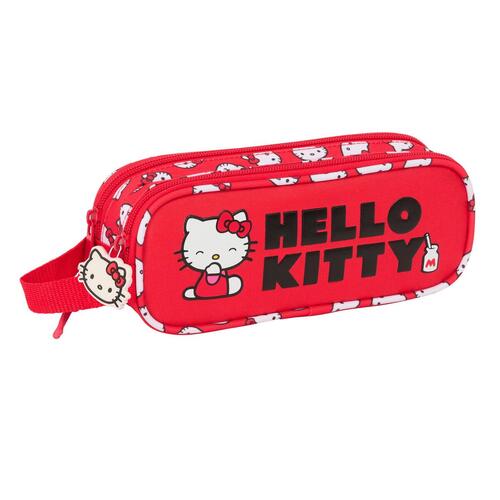 Penalhus Hello Kitty Iconic Hvid Rød 21 x 8 x 6 cm