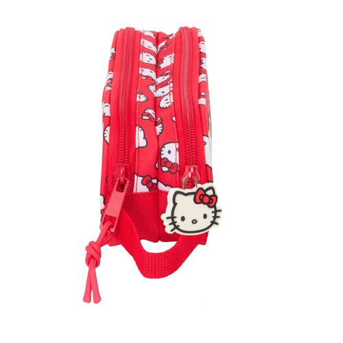 Penalhus Hello Kitty Iconic Hvid Rød 21 x 8 x 6 cm