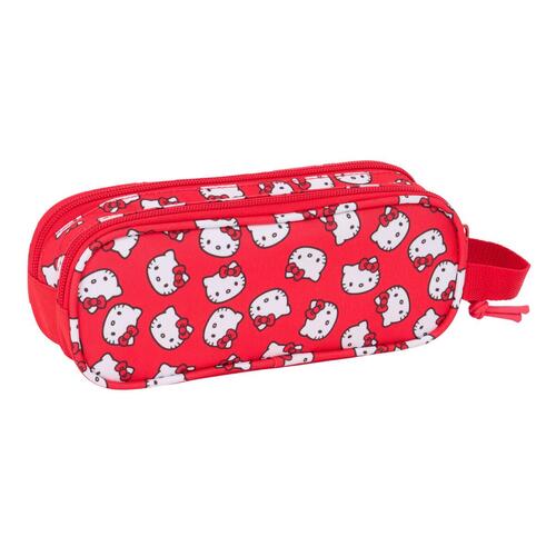 Penalhus Hello Kitty Iconic Hvid Rød 21 x 8 x 6 cm