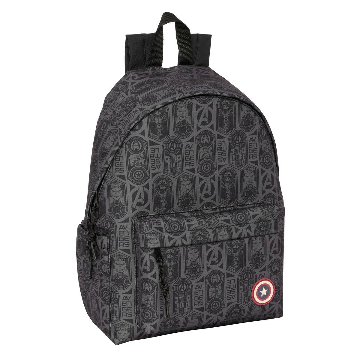 The Avengers Vendetta skoletaske - sort 31 × 43 × 13 cm
