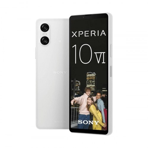 Smartphone Sony 6,1" Octa Core 8 GB RAM 128 GB Hvid