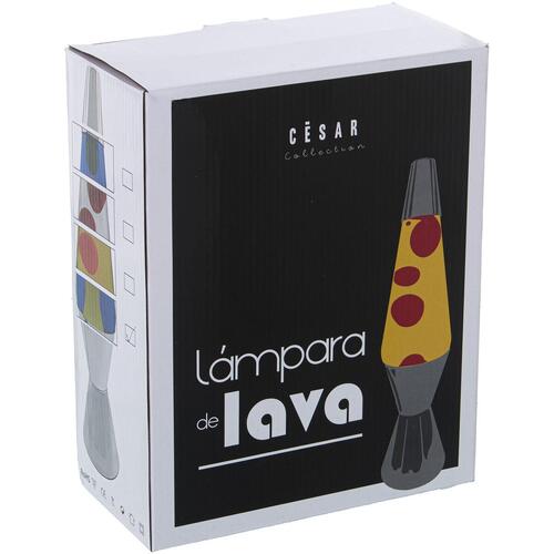 Lava Lampe Alexandra House Living Gul Pink Metal 9 x 37 x 9 cm