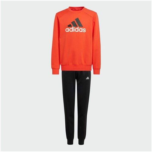Træningsdragt til børn Adidas JUNIOR ESSENTIALS BIG LOGO FLEECE TRACKSUIT IX9517 Rød 8 år