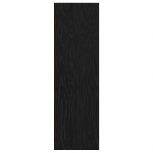 Bogskab bogreol 66 x 30 x 98 cm i sort egetræsfarve