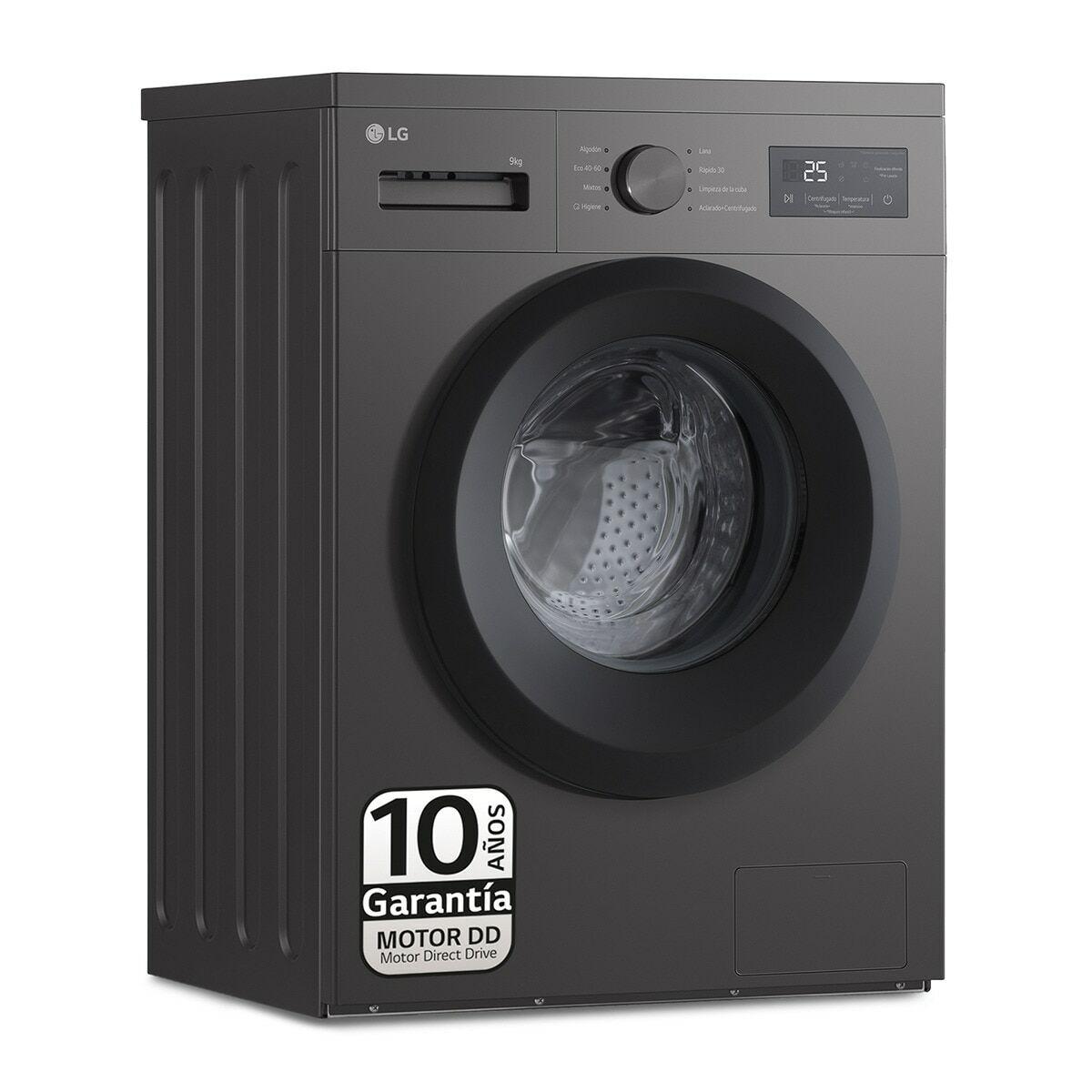 Vaskemaskine LG F4A1009NDK 1400 rpm 9 kg Sort